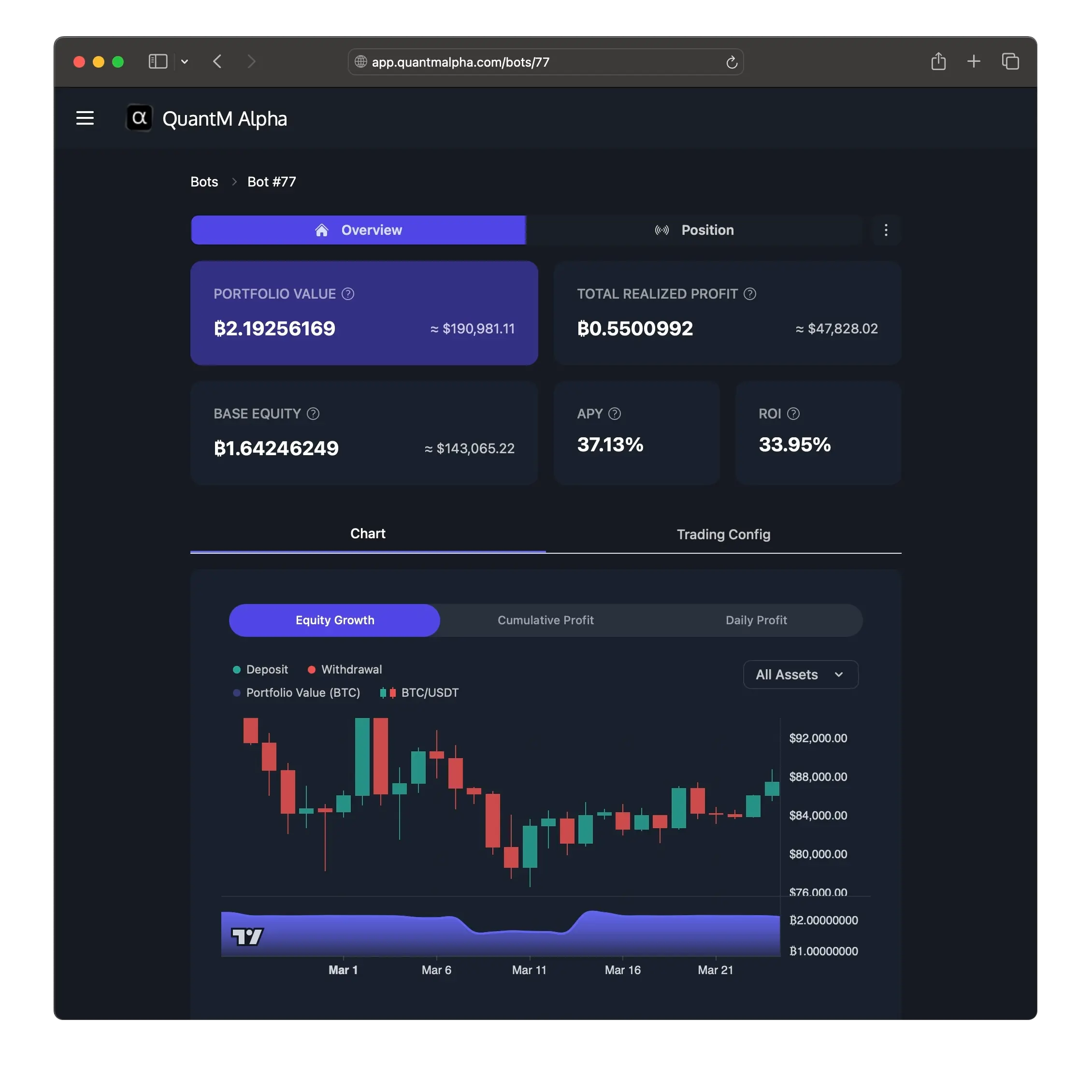 QuantM Alpha Platform
